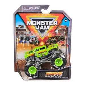 Imagine Masinuta Monster Jam - Avenger, Scara 1 La 64 (Multicolor)