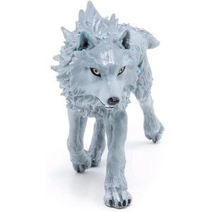 Imagine Figurina Papo - Fantasy World, Ice Wolf (Gri)