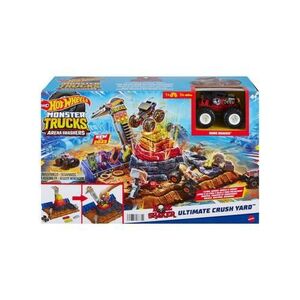 Imagine Set de joaca Hot Wheels Monster Trucks Arena Smashers - Bone Shaker Ultimate Crush Yard
