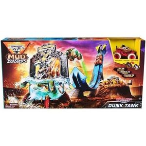 Imagine Set de joaca Monster Jam 1: 64 Mud Blasters Dunk Tank, 61x35x51cm