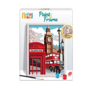 Imagine Set pentru desen HappiHobbi - Picteaza & Inrameaza, Majestic London