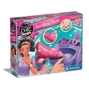 Imagine Set pentru unghii Clementoni Crazy Chic - Sparkling nails