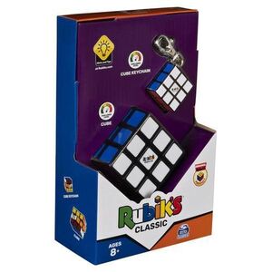 Imagine Set cub rubik 3x3 clasic si breloc (Multicolor)