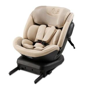 Imagine Scaun Auto Kinderkraft Xpedition 3, i-Size, rotire 360, inaltime 40-150cm, 0 - 22kg, Bej