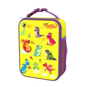 Imagine Geanta termoizolanta pentru pranz, 26, 5 x 19, 5 cm, Dragons - Ion8