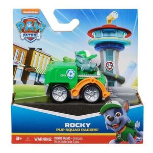 Imagine Masinuta cu figurina Patrula Catelusilor - Rocky (Multicolor)