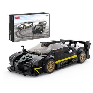 Imagine Mașina construibila Rastar - Pagani Zonda R, 1: 28 (Negru)