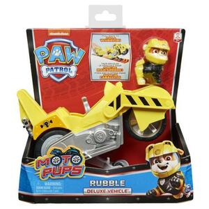 Imagine Moto Pups Rubble Si Motocicleta Deluxe - Patrula Catelusilor