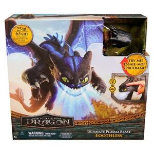 Imagine Dragon Interactiv Cu Efecte Luminoase - Cum Sa Iti Dresezi Dragonul (Negru)