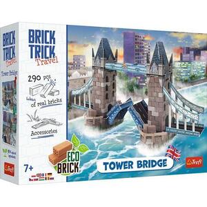 Imagine Constructor Trefl Brick Trick Travel - Tower Bridge, 290 piese