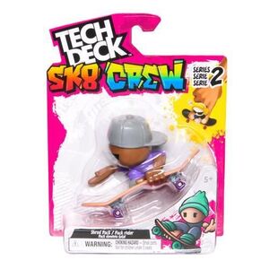 Imagine Set de joaca Tech Deck Sk8 Crew Series 2 - Placa si figurina (Multicolor)