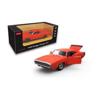 Imagine Masinuta metalica Dodge Charger R/T 1970, scara 1 la 36 (Portocaliu)