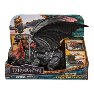 Imagine Figurina How to train your dragon - Dragonul Red Death (Rosu/Negru)
