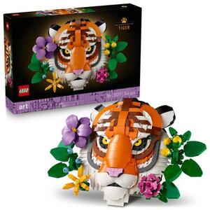 Imagine LEGO® ART - Colectia de fauna – Tigru 31217, 744 piese