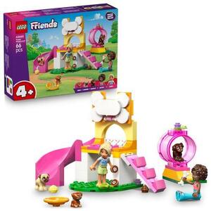 Imagine LEGO® Friends - Loc de joaca pentru catelusi 42665, 66 piese