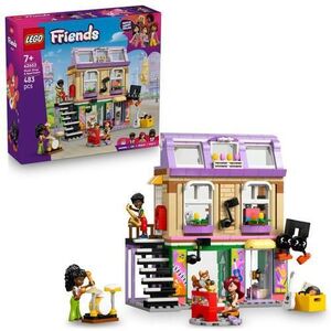Imagine LEGO® Friends - Magazin de muzica si apartament 42653, 483 piese