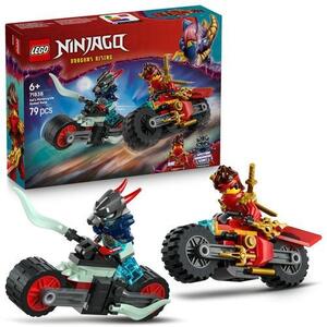 Imagine LEGO® NINJAGO® - Cursa de viteza cu motocicleta lui Kai 71838, 79 piese