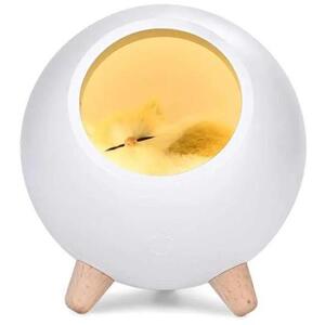 Imagine Lampa de veghe copii Tellur, reincarcabila, Cat