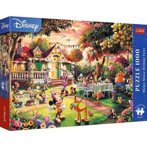 Imagine Puzzle Trefl - Petrecere de ziua lui Mickey Mouse, 1000 piese