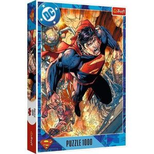 Imagine Puzzle Trefl - Superman in actiune, 1000 piese