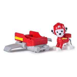 Imagine Set Paw Patrol Action Pups, Vehicul de Salvare Hoverboard si Figurina Marshall, 5 cm