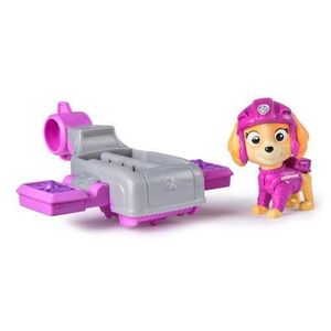 Imagine Set Paw Patrol Action Pups, Vehicul de Salvare Hoverboard si Figurina Skye, 5 cm