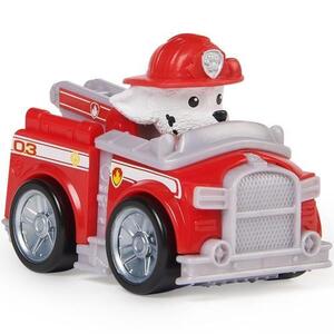 Imagine Vehicul cu Figurina Paw Patrol Pup Squad Racers - Marshall
