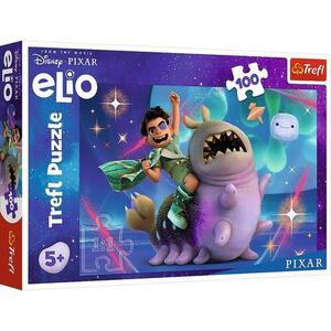 Imagine Puzzle Trefl 100 Disney Pixar Elio si Aventura Spatiala