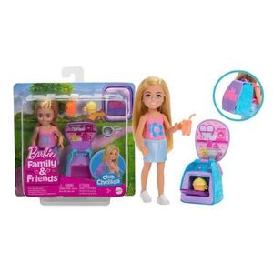 Imagine Papusa Chelsea cu rucsac surpriza, set cu accesorii, 3 ani+