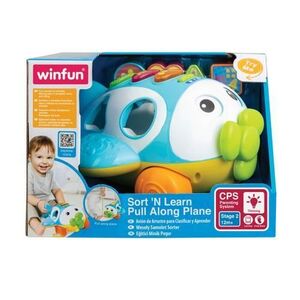 Imagine Jucarie Winfun - Avion de tras cu activitati
