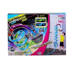 Imagine Set de joaca Maisto Cyber Racers - Door Hoop, pista cu carucioare, 180 cm
