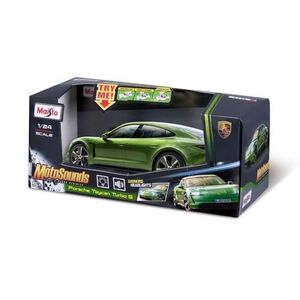 Imagine MAISTO MOTOSOUNDS Masina Porsche Taycan Turbo S 1: 24