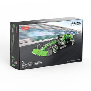Imagine Masinuta construibila Kick Sauber C44 F1 Stake, scara 1 la 24 (Verde/Negru)