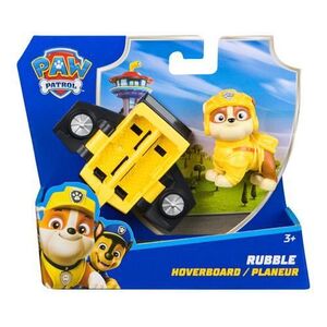 Imagine Set joaca - Patrula Catelusilor - Vehicul Hoverboard si figurina Rubble - Paw Patrol - Spin Master