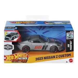 Imagine HOT WHEELS MASINUTA METALICA CU SISTEM PULL BACK 2023 NISSAN Z CUSTOM HW MODIFIED SCARA 1: 43