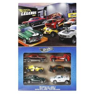 Imagine Hot Wheels Legends Silver Series Set 6 Masinute Metalice