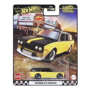 Imagine Hot Wheels Premium Boulevard Masinuta Metalica Datsun 510 Wagon Scara 1: 64