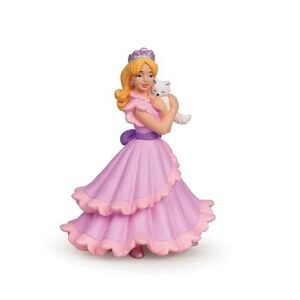 Imagine Figurina Papo The Enchanted World – Printesa Chloe, cu rochie roz