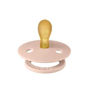 Imagine Suzeta Colour Latex, tetina simetrica, 0 luni + Blush, BIBS