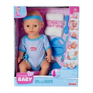 Imagine Papusa - New Born Baby 43 cm - Simba Baby - Simba