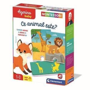 Imagine Joc Educativ ”Ce Animal Este?” Agerino Baby Montessori - AS