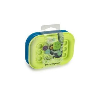 Imagine Forma din silicon pentru congelare Melii - 2 buc, Albastru/Verde