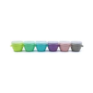 Imagine Set de boluri cu capac Melii - Multicolor, 59 ml, 6 buc