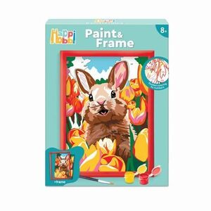 Imagine Set de pictura pe numere Happi Hobbi, Iepuras vesel