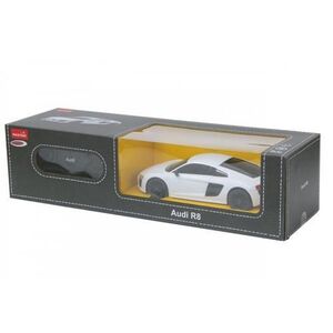 Imagine Masina cu radiocomanda - Audi R8, scara 1: 24, alb - Rastar