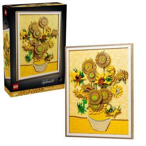 Imagine LEGO® ART - Vincent van Gogh – Floarea soarelui 31215, 2615 piese