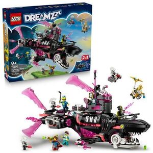 Imagine LEGO® DREAMZzz™ - Submarin-rechin de cosmar 71500, 1413 piese