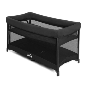 Imagine Patut pliabil de calatorie transformabil in tarc Joie Amigo, 0 - 15 kg, Negru