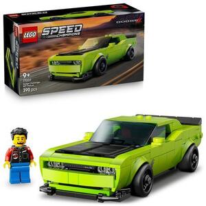 Imagine LEGO® Speed Champions - Masina sport Dodge Challenger SRT Hellcat 77237, 390 piese