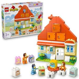 Imagine LEGO® DUPLO - Bluey Casa de familie a lui Blue cu un joc de memorie 10459, 83 piese